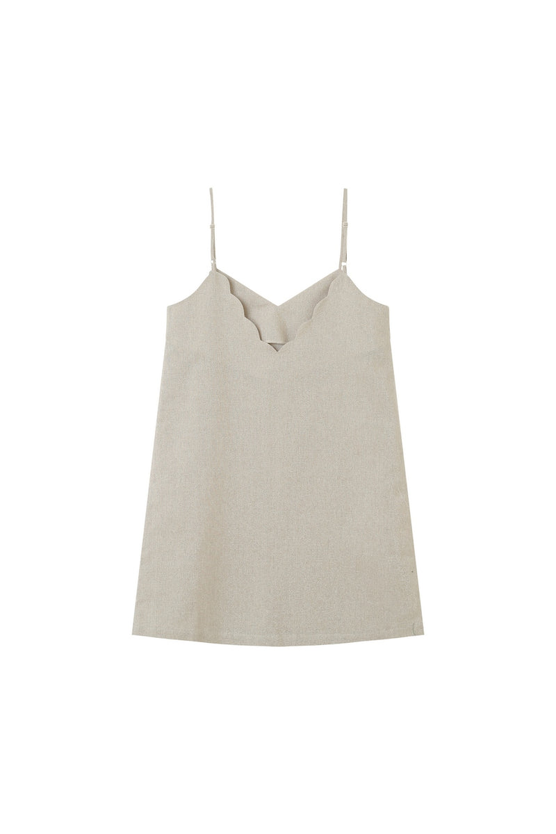 Robe Courte Kate Beige