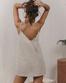 Robe Courte Kate Beige