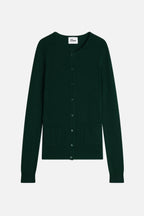Cardigan Col Rond - Katharine - Cyprès