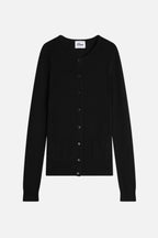 Cardigan Col Rond - Katharine - Noir