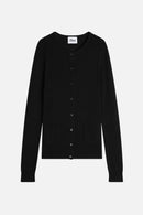 Cardigan Col Rond - Katharine - Noir