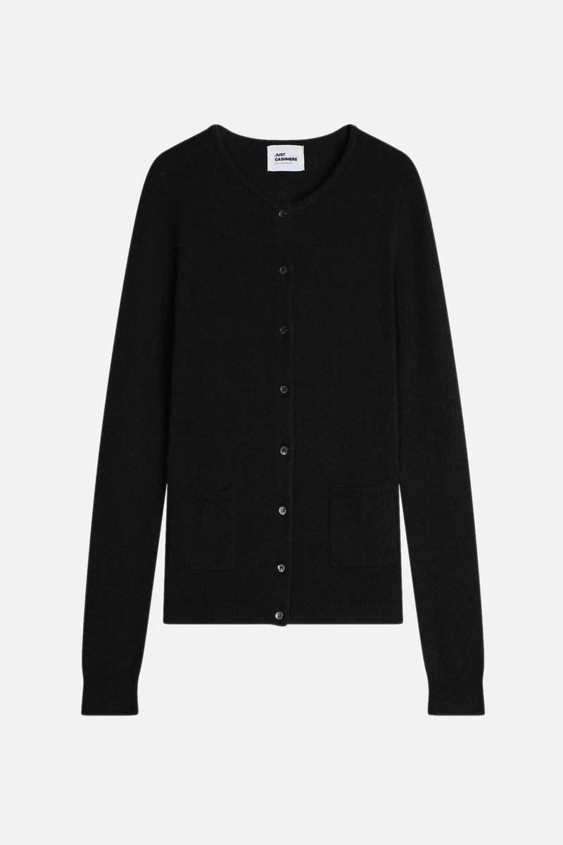 Cardigan Col Rond - Katharine - Noir