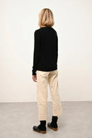 Cardigan Col Rond - Katharine - Noir