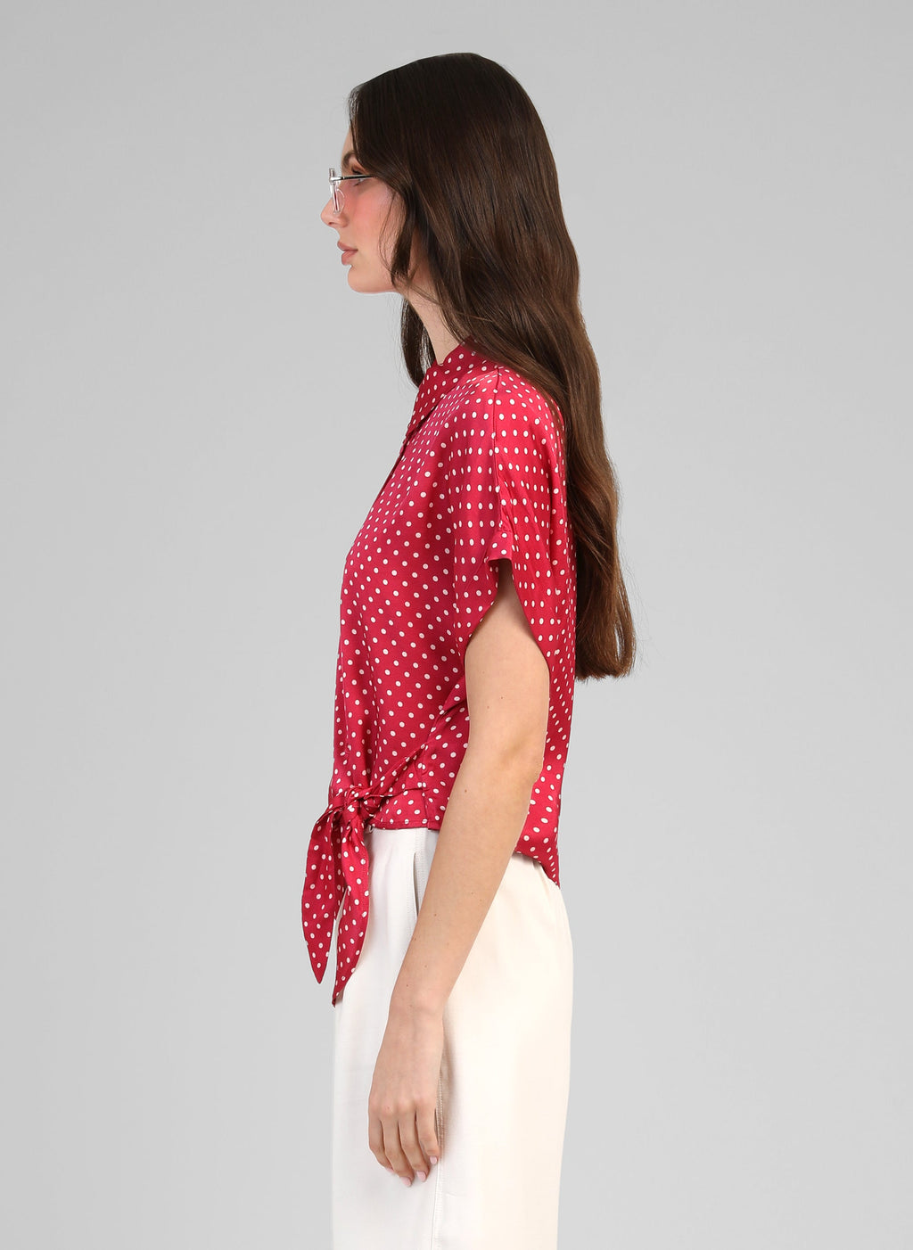 Chemise Kaviny Doriva Framboise