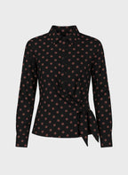 Blouse Kavira Palinto Marron