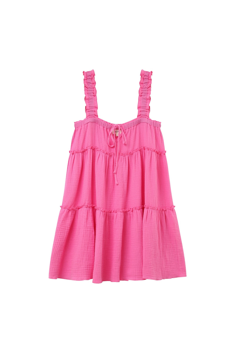 Robe Courte Kawai Rose