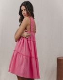 Robe Courte Kawai Rose