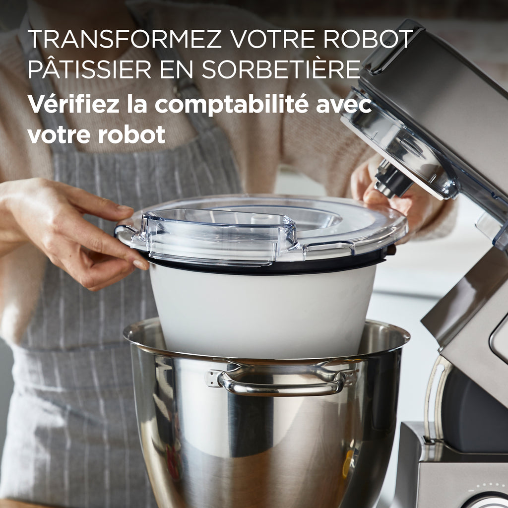 Sorbetière Universelle - 1L - Blanc