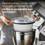 Sorbetière Universelle - 1L - Blanc