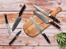 Bloc Couteaux De Cuisine Et Couteaux À Steak Erling Loviisa - 14 Pièces