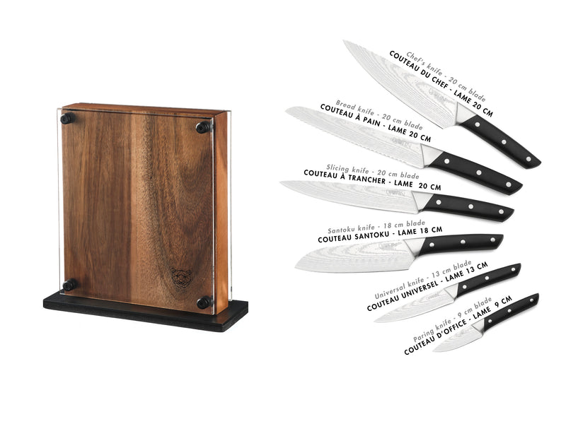 Bloc Couteaux De Cuisine Erling Rauma - 7 Pièces