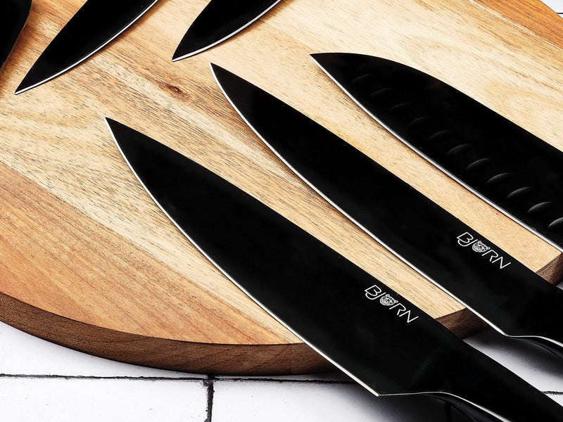 Bloc Couteaux De Cuisine Et Couteaux À Steak Jensen Loviisa - 14 Pièces