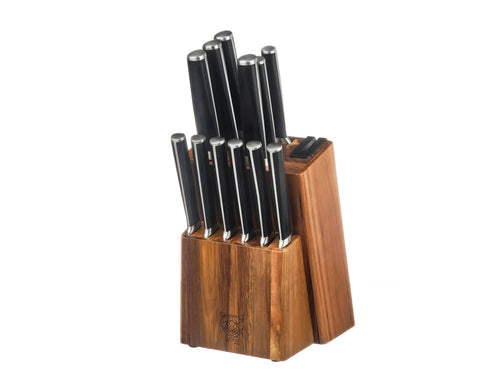 Bloc Couteaux De Cuisine Et Couteaux À Steak Jona Loviisa - 14 Pièces