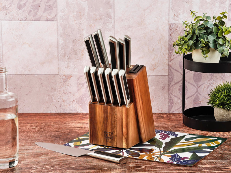Bloc Couteaux De Cuisine Et Couteaux À Steak Loki Loviisa - 14 Pièces