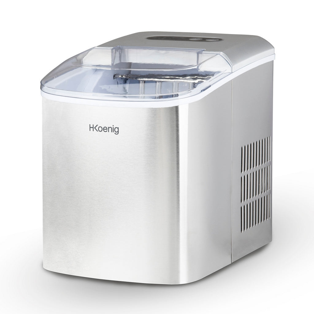 Ice Maker 12Kg - Stainless Steel
