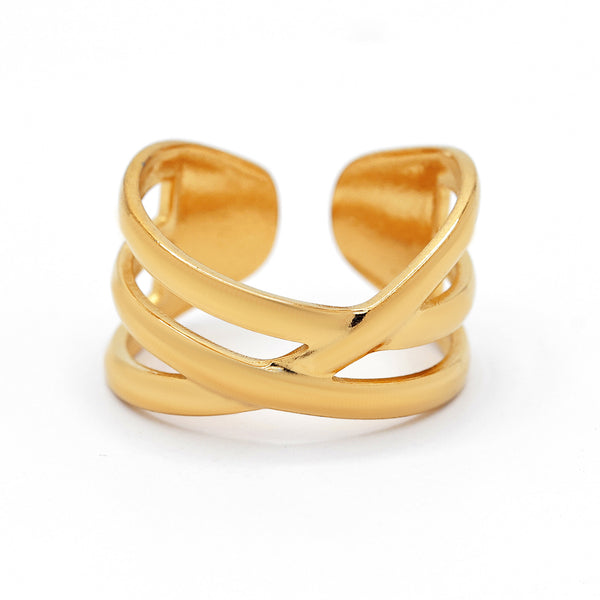 Adjustable "Tiphaine" Stainless Steel Ring