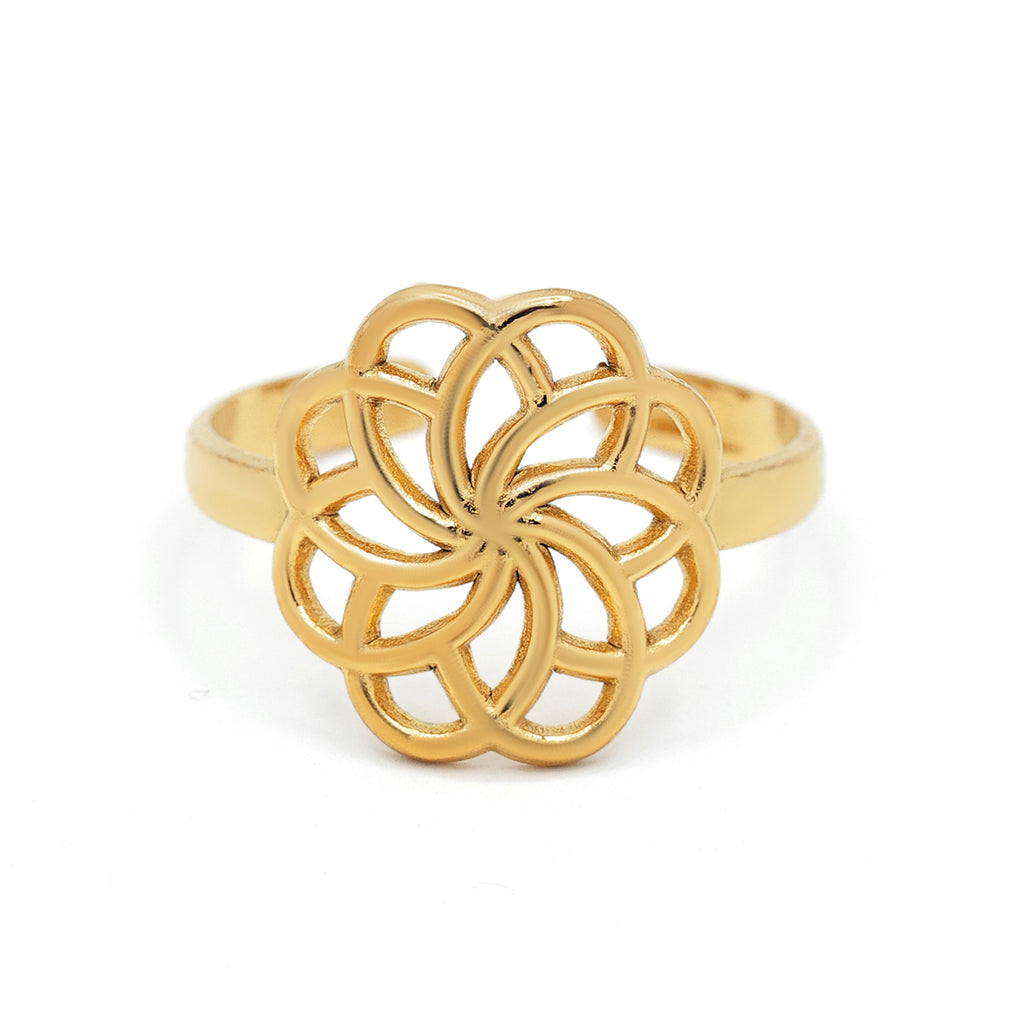 Adjustable "Vanessa" Stainless Steel Ring