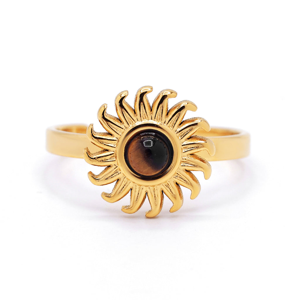 Anillo Ajustable "Vera" Acero Inoxidable