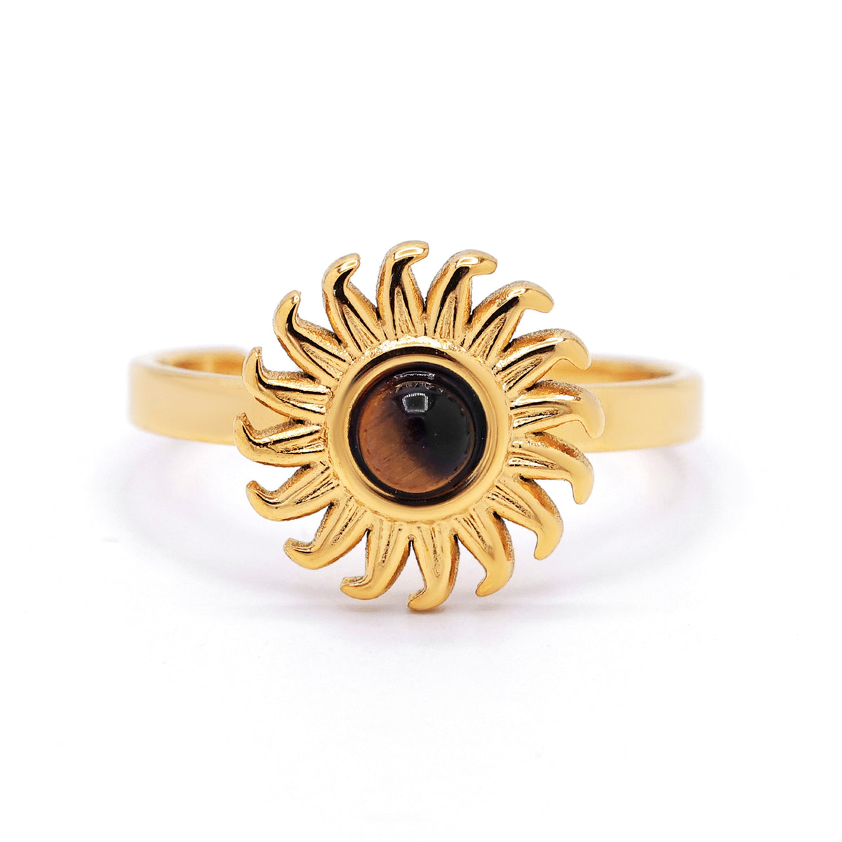 Anillo Ajustable "Vera" Acero Inoxidable