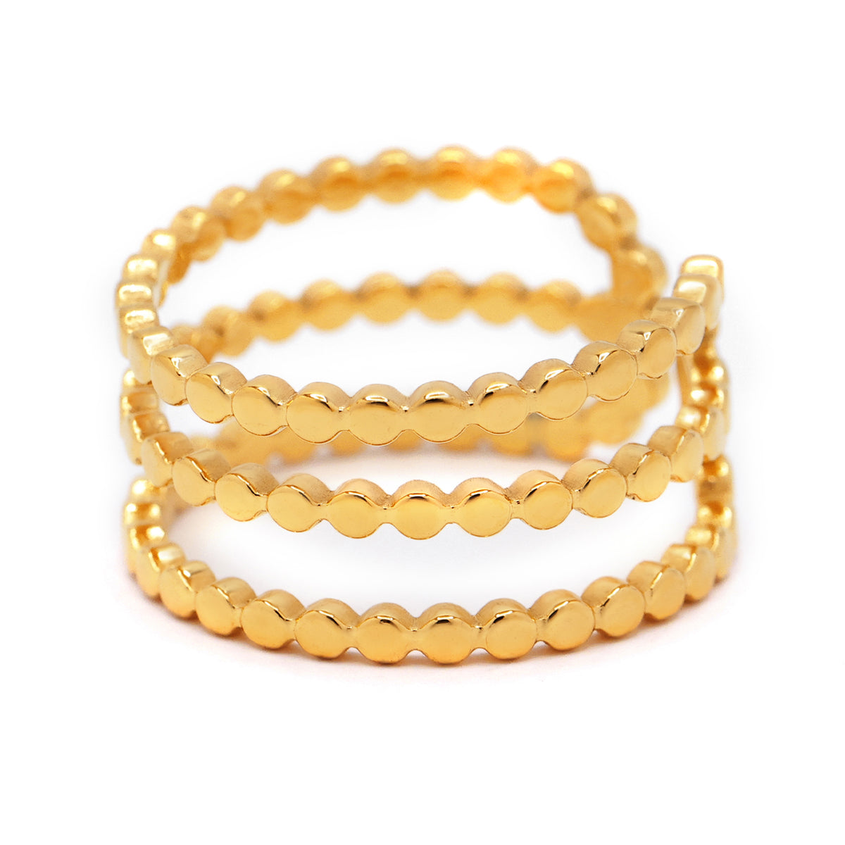 Adjustable "Yolaine" Stainless Steel Ring