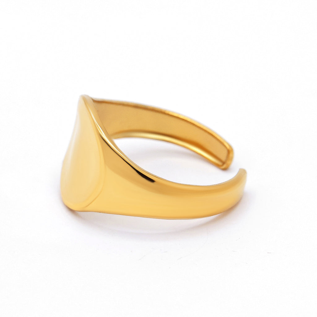 Adjustable Ring "Suzette" Stainless Steel