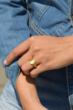 Adjustable Ring "Suzette" Stainless Steel