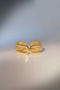 Adjustable Ring "Charlotte" Stainless Steel