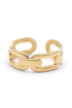 Adjustable Ring "Charlotte" Stainless Steel