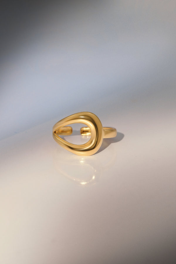 "Louna" Adjustable Stainless Steel Ring