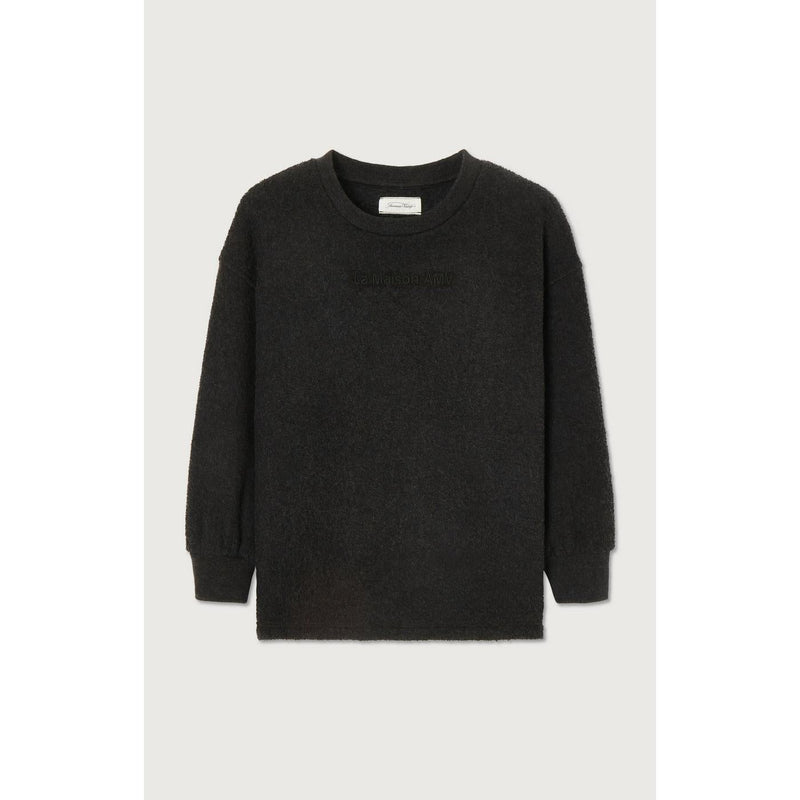 Sudadera Recta con Cuello Redondo - Antracita China - Niño