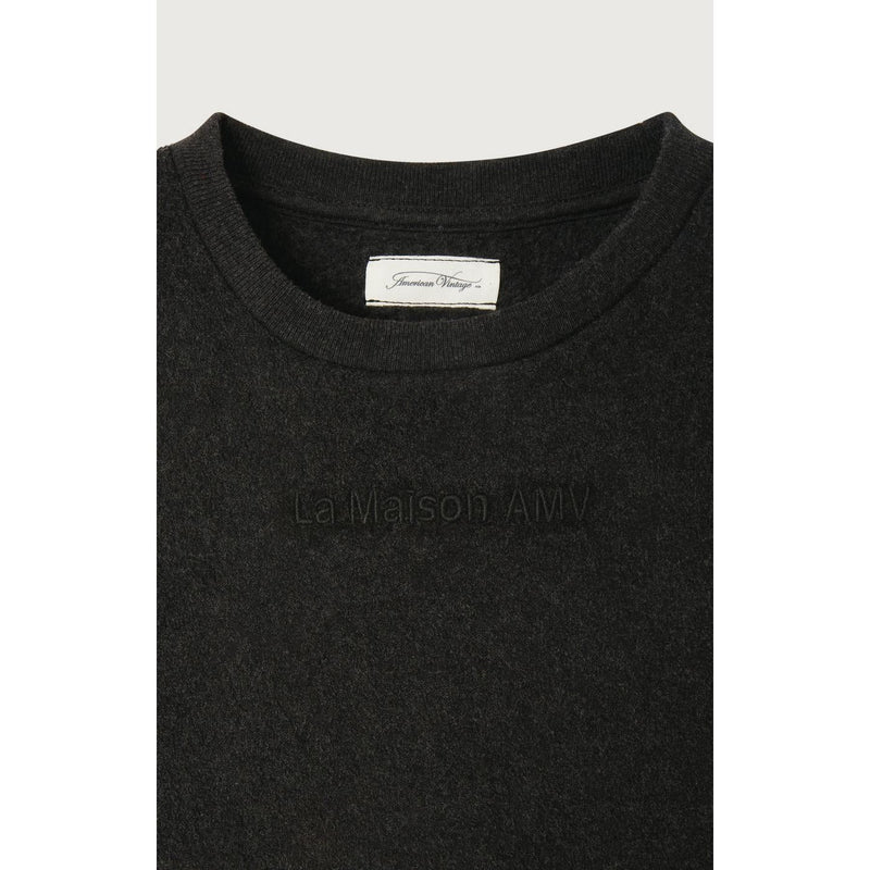 Sudadera Recta con Cuello Redondo - Antracita China - Niño