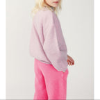 Pantalón de chándal recto - Rosa ácido flúor - Niño