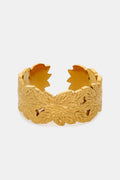 Anillo ajustable "Honorine" de acero inoxidable