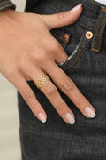 "Yolande" Adjustable Stainless Steel Ring