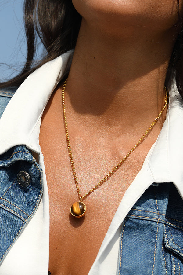 "Alessandra" Stainless Steel Necklace