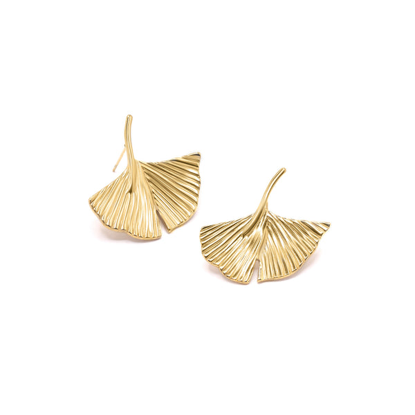 "White" Stainless Steel Earrings