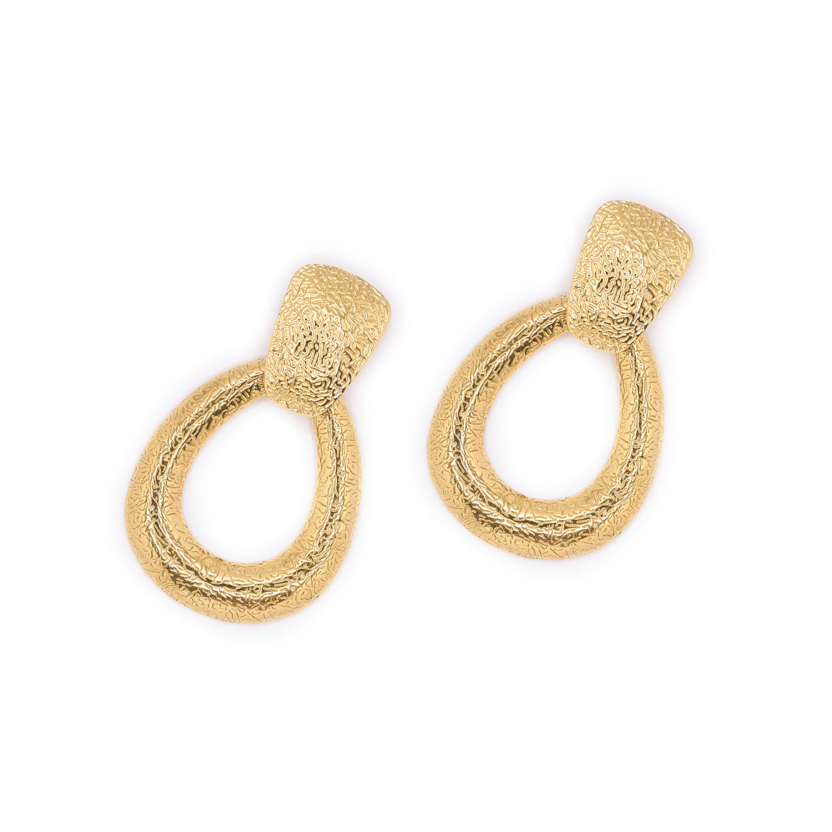 Boucles D'Oreilles "Clothilde" Acier Inoxydable
