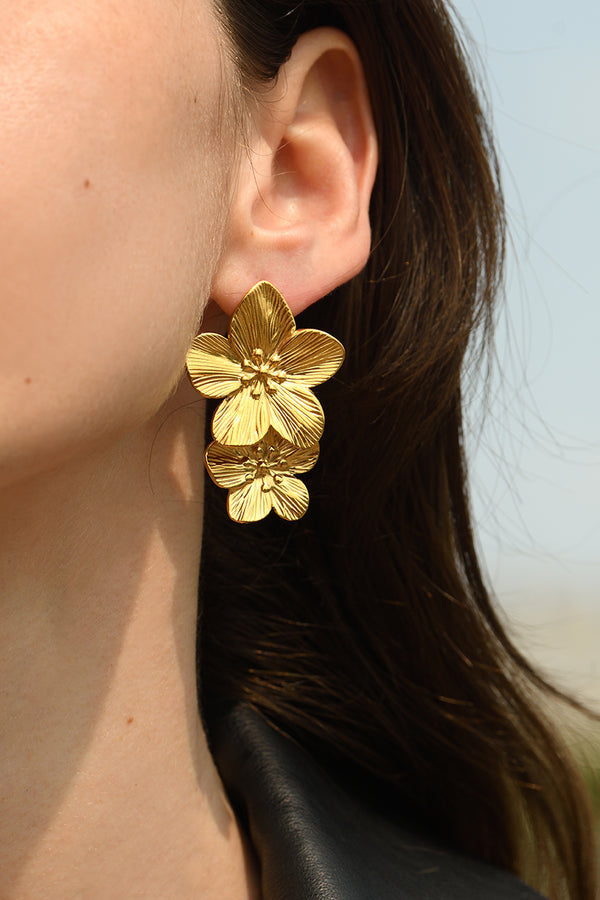 "Therese" Stainless Steel Earrings