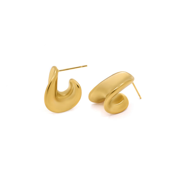 Pendientes "Linda" de Acero Inoxidable