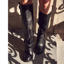 Bottes Bikers Ann Tuil Keen - Cuir Noir