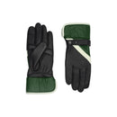 Gants Kenny Cuir Doublés Alpaga - Noir Tactile/Porcelaine/British - Homme