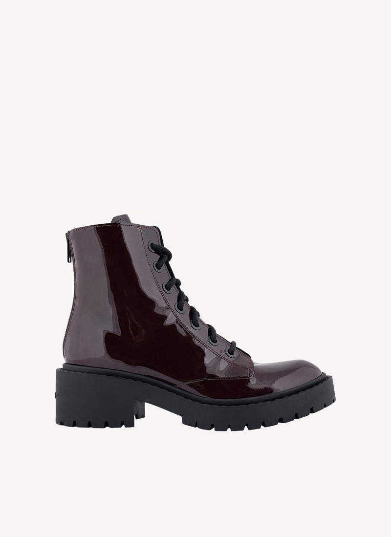 Kenzo - Bottes - Burgundy - Femme