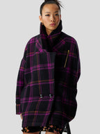 Manteau Caban Ken En Laine District Wineberry