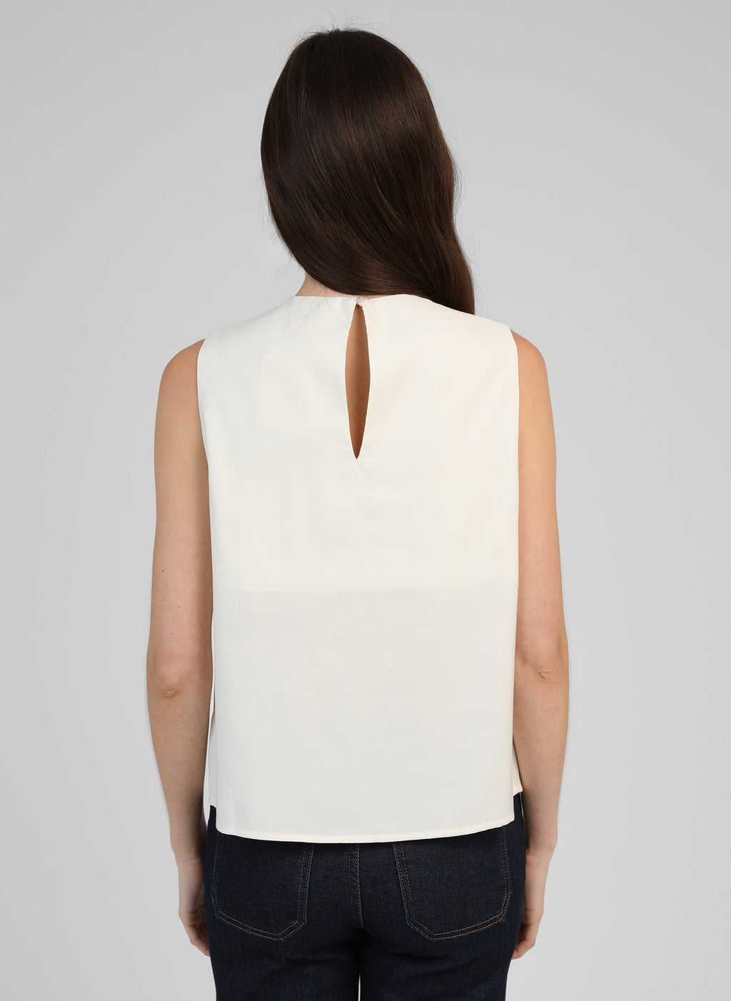 Top Kezra Blanc Casse