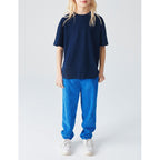 Straight Round-Neck T-Shirt - Vintage Ultramarine - Kids