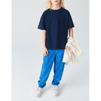 Straight Round-Neck T-Shirt - Vintage Ultramarine - Kids