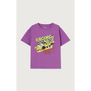 Camiseta Recta Estampada Cuello Redondo - Vintage Fig - Niño