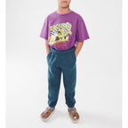 Camiseta recta de cuello redondo estampada - Higo vintage - Niño