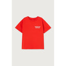 Printed Straight Round Neck T-Shirt - Vintage Strawberry - Child