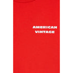 Straight-Cut Crew Neck Printed T-Shirt - Vintage Strawberry - Kids